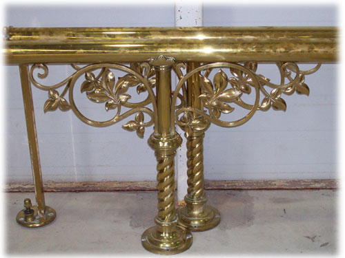 Altar Rails, a gift from St. Paul's Indianapolis